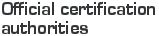 Official certification authorities